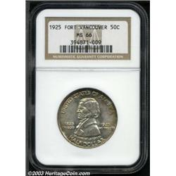 1925 50C Vancouver MS66 NGC.