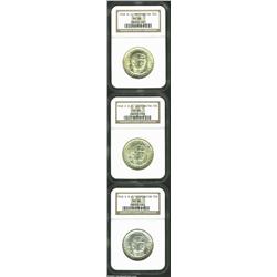 1948 SET Booker T. Washington PDS Set MS66 NGC.
