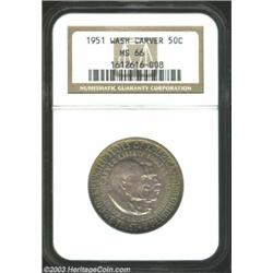 1951 50C Washington-Carver MS66 NGC.