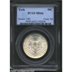1936 50C York MS66 PCGS.