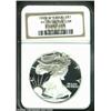 Image 3 : 1995-W $1 Silver Eagle PR70 Ultra Cameo NGC.