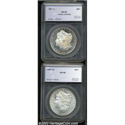 1883-CC Morgan Dollar MS66 SEGS (MS65),