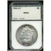 Image 1 : 1892-CC $1 Morgan Dollar MS64 PCI (MS64).