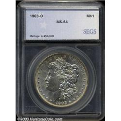 1903-O $1 Morgan Dollar MS62 SEGS (MS62).