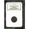 Image 3 : 1901 1C Cent--Struck 15% Off Center--MS65 Red and Brown NGC.
