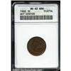 Image 1 : 1902 1C Cent--Off-Center--MS62 Brown ANACS.