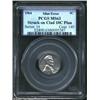 Image 3 : 1964 1C Cent--Struck on Clad 10C Planchet--MS63 PCGS.
