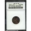 Image 1 : 1969-D 1C Cent--First Strike Brockage--MS64 Red and Brown ANACS.