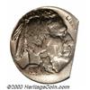 Image 1 : 1919 5C Nickel--Struck 20% Off Center on a 20% Straight Clipped Planchet--MS61 NGC.