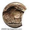 Image 2 : 1919 5C Nickel--On 15% Curved Clipped Planchet--MS64 NGC.