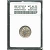 Image 3 : 1917-D 10C Dime--Broadstruck, Scratched--ANACS. Unc Details, Net AU55.