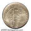 Image 2 : 1928-S 10C Dime--Struck 15% Off Center--MS62 PCGS.
