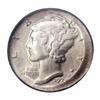Image 1 : 1929-D 10C Dime--Uncentered Broadstrike--MS64 PCGS.