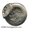 Image 1 : 2000-P 10C Dime--Double Struck, 2nd Strike 80% Off Center--MS66 PCGS.