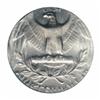 Image 2 : Undated 25C Washington Quarter--Struck on Clad 10C Planchet--MS62 PCGS.