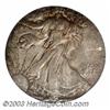 Image 1 : 1944 50C Half Dollar--Struck on a Silver 25C Planchet--MS65 PCGS.