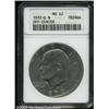 Image 1 : 1972-D $1 Dollar--Off-Center--MS62 ANACS.