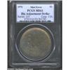 Image 1 : 1976 $1 Type Two Dollar--Die Adjustment Strike--MS61 PCGS.