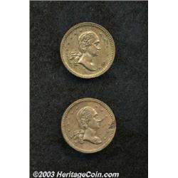 Undated No Compromise With Traitors Copper Nickel AU58,