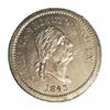 Image 1 : Lustrous 1863 Washington Token Off Metal Strike Copper Nickel MS63 Uncertified.
