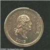 Image 3 : Lustrous 1863 Washington Token Off Metal Strike Copper Nickel MS63 Uncertified.