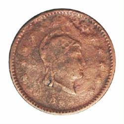 Rare 1863 A. Cohen Leavenworth, KS VF25 Damaged Uncertified.