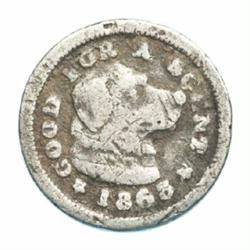 Singular 1863 Pfeiffer &amp; Co Norfolk VA Lead Fine12 Uncertified.