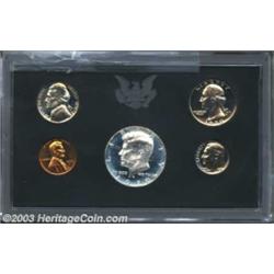 An Uncertified 1970-S proof set with a No S Dime in the original holder and envelope of mint issu