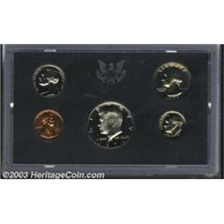 An Uncertified 1971-S proof set in the original mint holder and envelope of issue. The 1971-S is