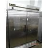 Image 1 : True S/S Ref/Freezer 2-Dr. Reach-In - Tested at 38 deg. & 9 deg. Freezer Side