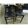 Image 1 : 20 Black Ladderback Bar Stools - 20 Times the Money
