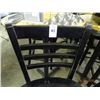 Image 2 : 20 Black Ladderback Bar Stools - 20 Times the Money