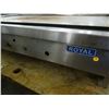 Image 2 : Royal Gas 4' Flat Grill - Needs Knobs