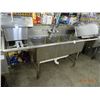 Image 1 : S/S 3 Comp Sink w/Wand & Sideboards
