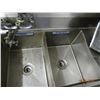 Image 3 : S/S 3 Comp Sink w/Wand & Sideboards