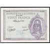 Image 1 : Algeria, 20 Francs, 1942-45,  Pick#  92a, Banque De L'Algeria, SL# S.15 873, VF