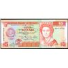 Image 1 : Belize, 5 Dollars, 1st May 1990,  Pick#  53a, Central Bank of Belize, SL# AA115752, UNC