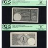 Image 1 : Ceylon, 1 Rupee, 1.10.1939, UNL, PHOTOGRAPHIC ESSAY, KING GEORGE VI, SL# A/00-000000, PCGS 63 UNC