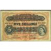 East Africa, 5 Shillings, 1st Feb 1956,  Pick#  33, East African Currency Board, SL# K78 06197, FINE
