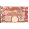 East Africa, 100 Shillings, 1958-60,  Pick#  40, East African Currency Board, SL# A2 83328, VF