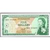 East Caribbean States, 5 Dollars, 1965,  Pick#  14i, Currency Authority, SL# D12 770638, UNC