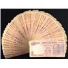 Image 1 : India, 10 Rupees, Mixed, SOLID FANCY # BUNDLE OF 100 NOTES, Reserve Bank, SL# ##X 999999, UNC