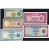 Image 1 : Iraq, 1/4 - 10 Dinars, 1959,  Pick#  51b , 52a, 53a, 54a, 55a, Central Bank of Iraq, VF-XF