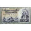 Netherlands, 20 Gulden, 1941,  Pick#  55, Netherlands Bank, SL# DO-053591, XF