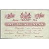 South Africa, 1 Shilling Sterling, 1900, , POW Currency, AU