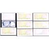Image 2 : Zambia, 10 Kwacha, 1974, Pick#  17, PROGRESSIVE PROOFS - 9 PCS, Bank Of Zambia, SL# 000000, UNC