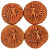 Image 1 : India , Copper Unit , 300 B.C , VG