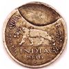 Image 2 : India , 1/4 Rupee , 1946 , KM# 548 , Fine