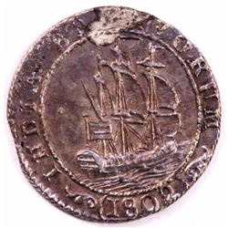 Netherlands East Indies , 1/4 Gulden , 1802 , KM# 81 , Batavian Republic , Fine