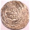 Image 2 : ABBASID SILVER DIRHAM, TEMP. RADI, MINT: HAMS., RARE, 4.15g, 25mm., AH322, G-VF